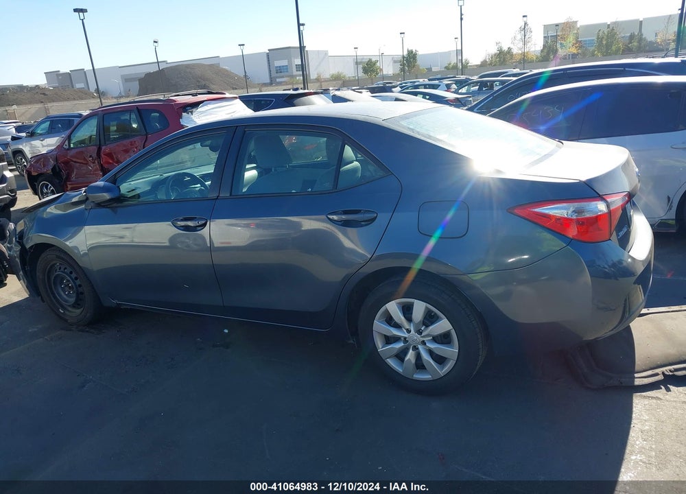 2014 TOYOTA COROLLA LE VIN: 5YFBURHE7EP062056