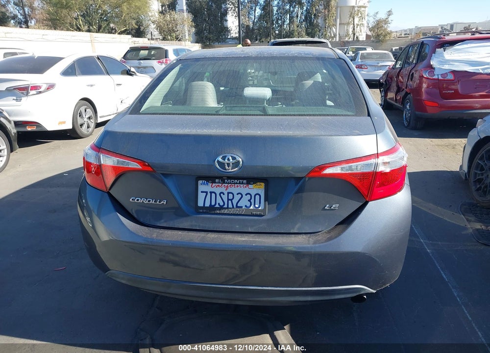 2014 TOYOTA COROLLA LE VIN: 5YFBURHE7EP062056