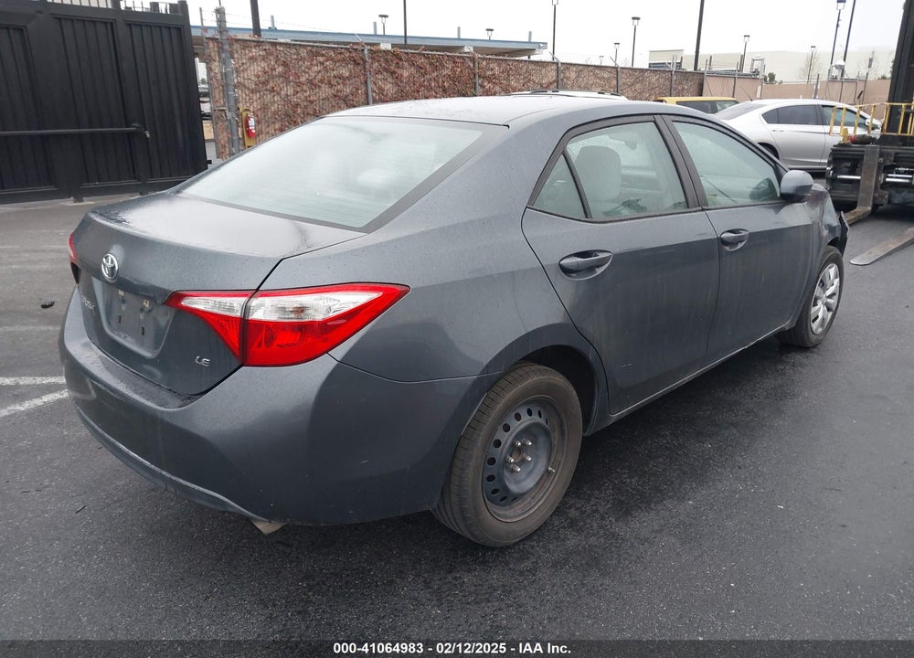 2014 TOYOTA COROLLA LE VIN: 5YFBURHE7EP062056
