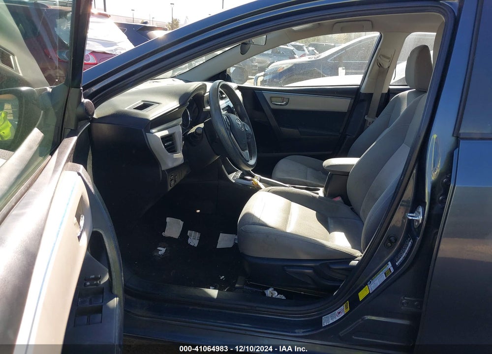 2014 TOYOTA COROLLA LE VIN: 5YFBURHE7EP062056