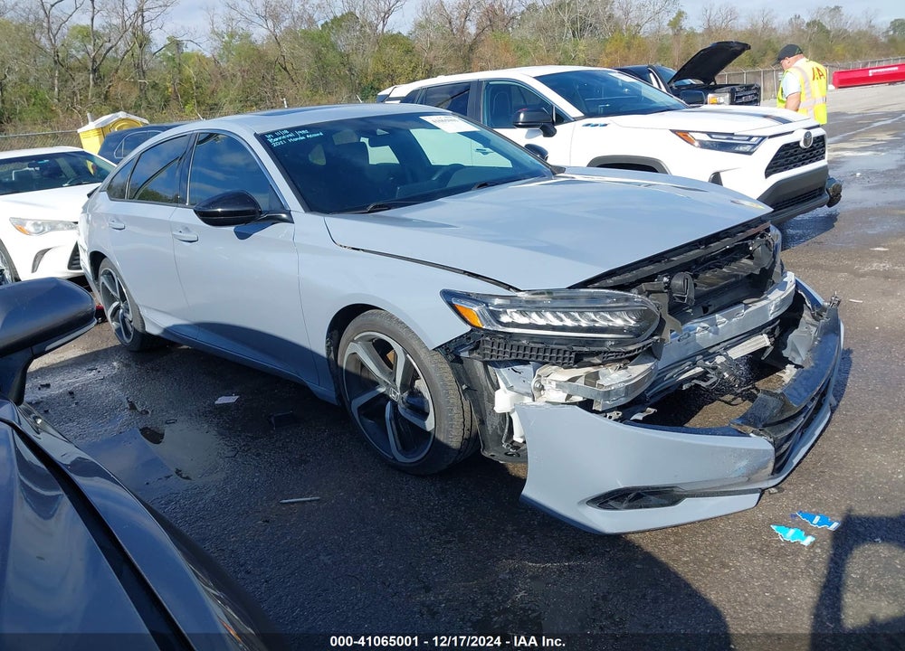 2021 HONDA ACCORD SPORT 2.0T VIN: 1HGCV2F31MA023011