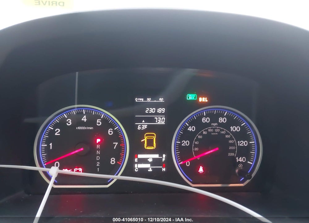 2009 HONDA CR-V EX VIN: 5J6RE38599L007755