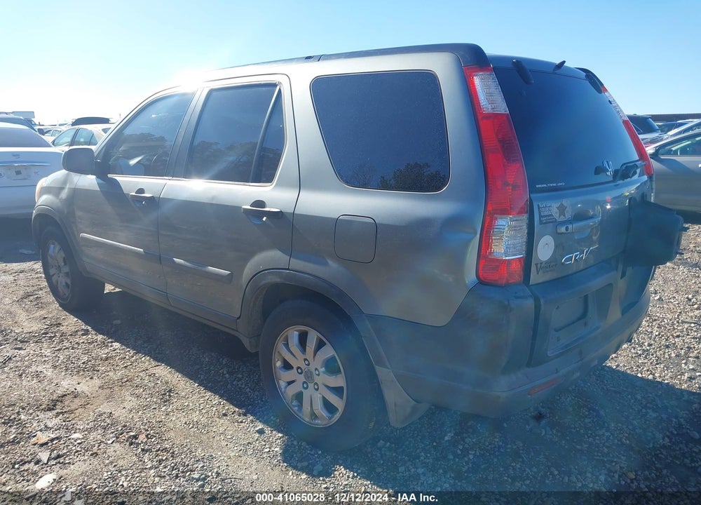 2005 HONDA CR-V EX VIN: SHSRD78855U338980