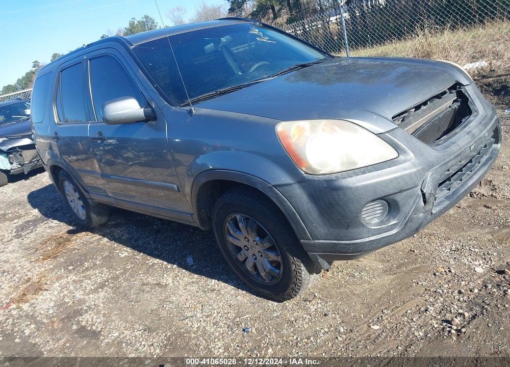 2005 HONDA CR-V EX VIN: SHSRD78855U338980