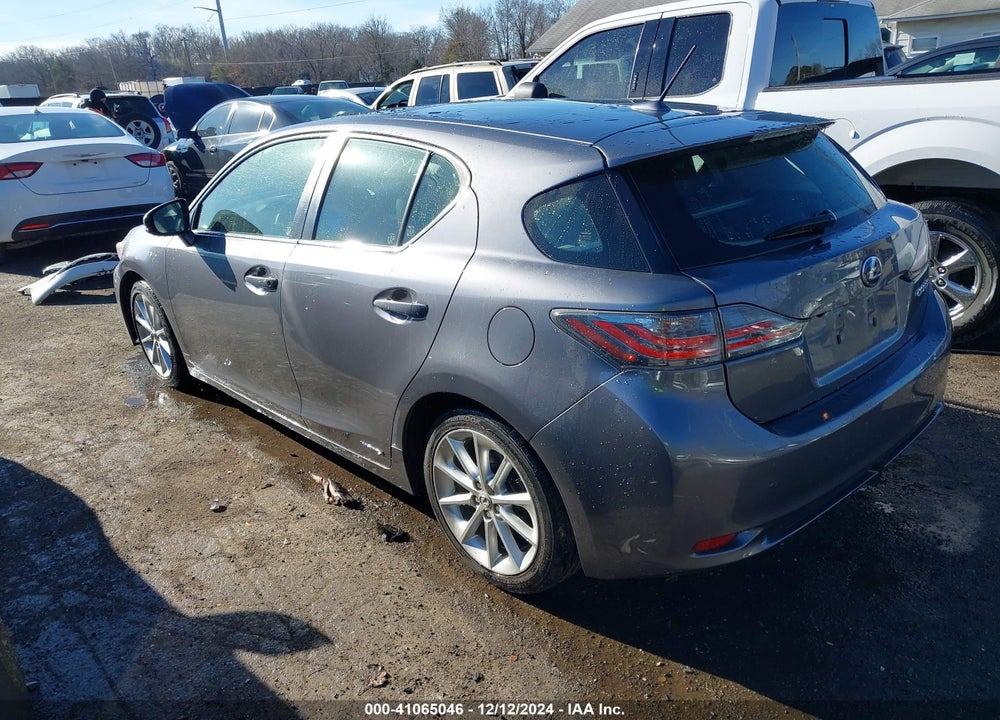2013 LEXUS CT 200H VIN: JTHKD5BH6D2138065