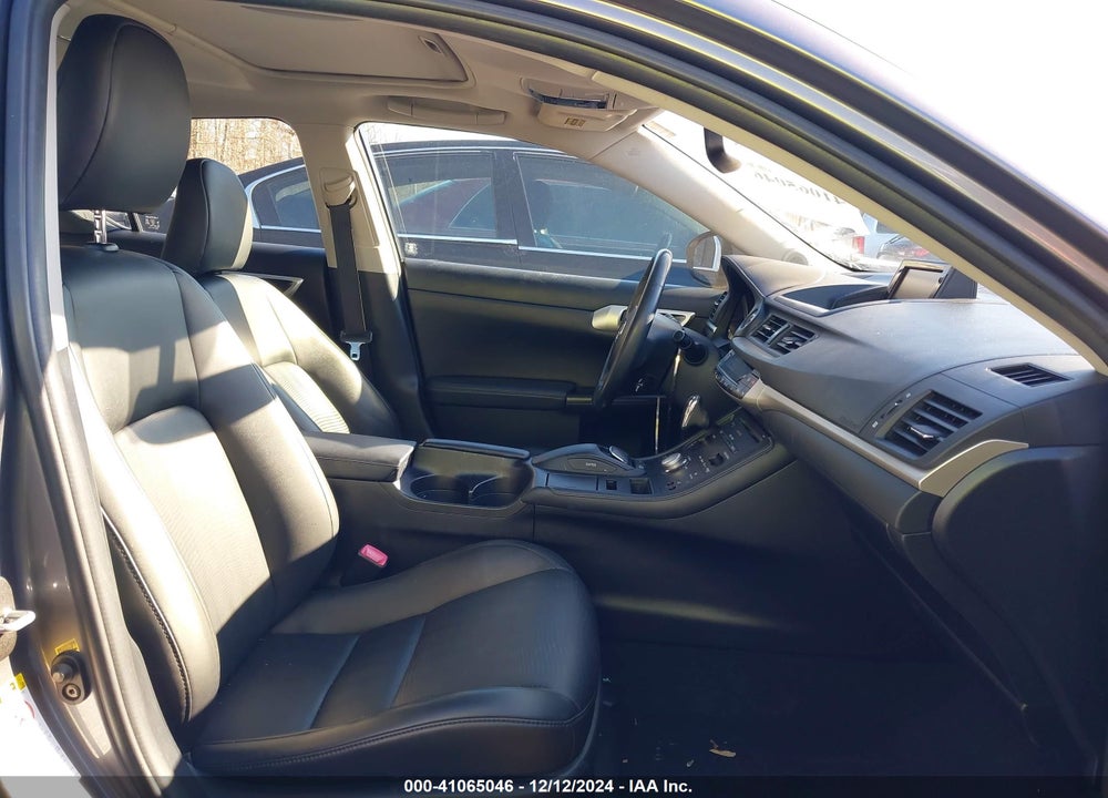 2013 LEXUS CT 200H VIN: JTHKD5BH6D2138065