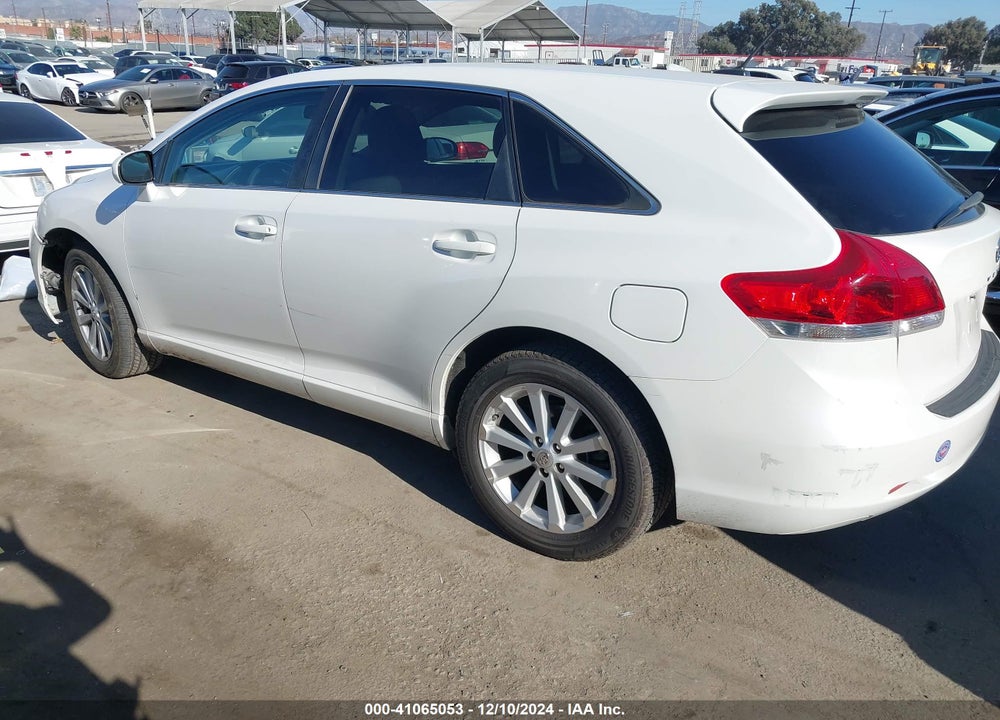 2009 TOYOTA VENZA VIN: 4T3ZE11A79U012113
