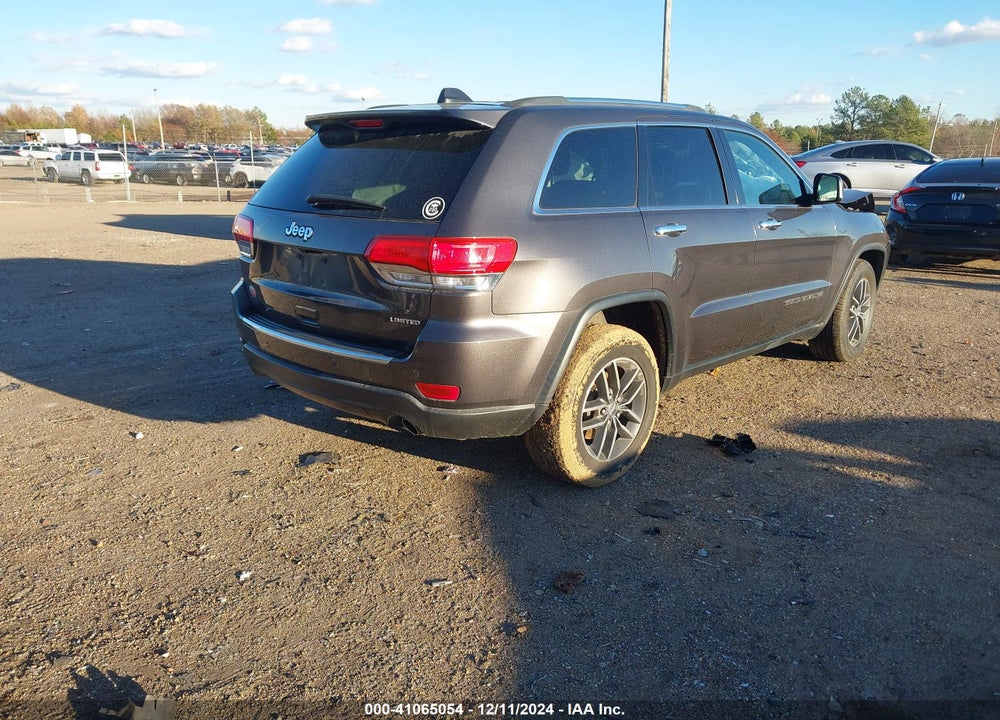 2017 JEEP GRAND CHEROKEE LIMITED 4X2 VIN: 1C4RJEBG5HC828888