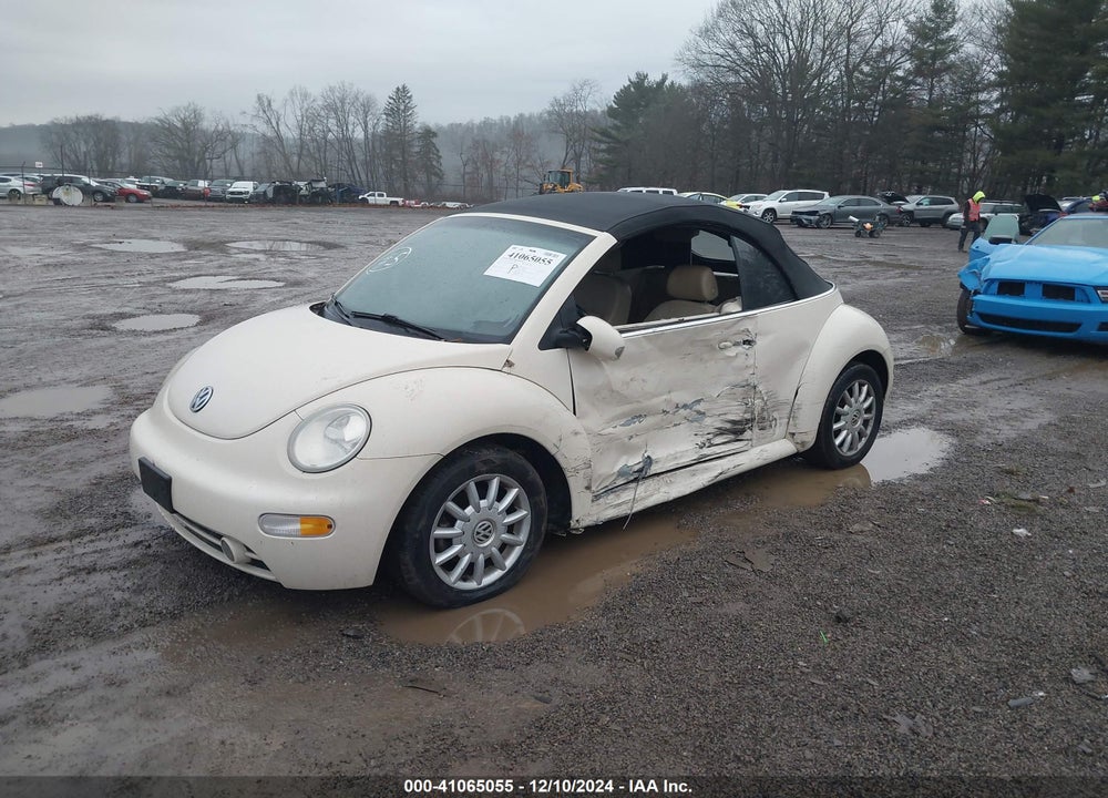 2005 VOLKSWAGEN NEW BEETLE GLS VIN: 3VWCM31Y45M309799