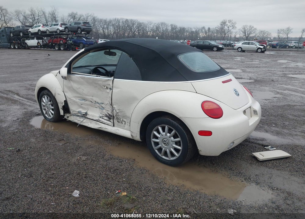 2005 VOLKSWAGEN NEW BEETLE GLS VIN: 3VWCM31Y45M309799