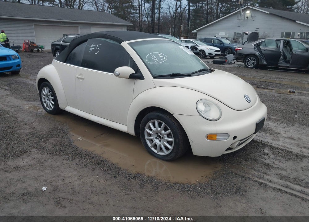 2005 VOLKSWAGEN NEW BEETLE GLS VIN: 3VWCM31Y45M309799