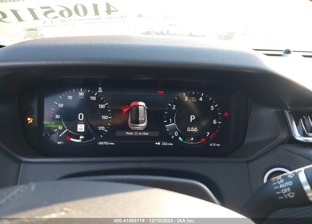 2021 LAND ROVER RANGE ROVER VELAR P340 R-DYNAMIC S VIN: SALYT2EU5MA301955