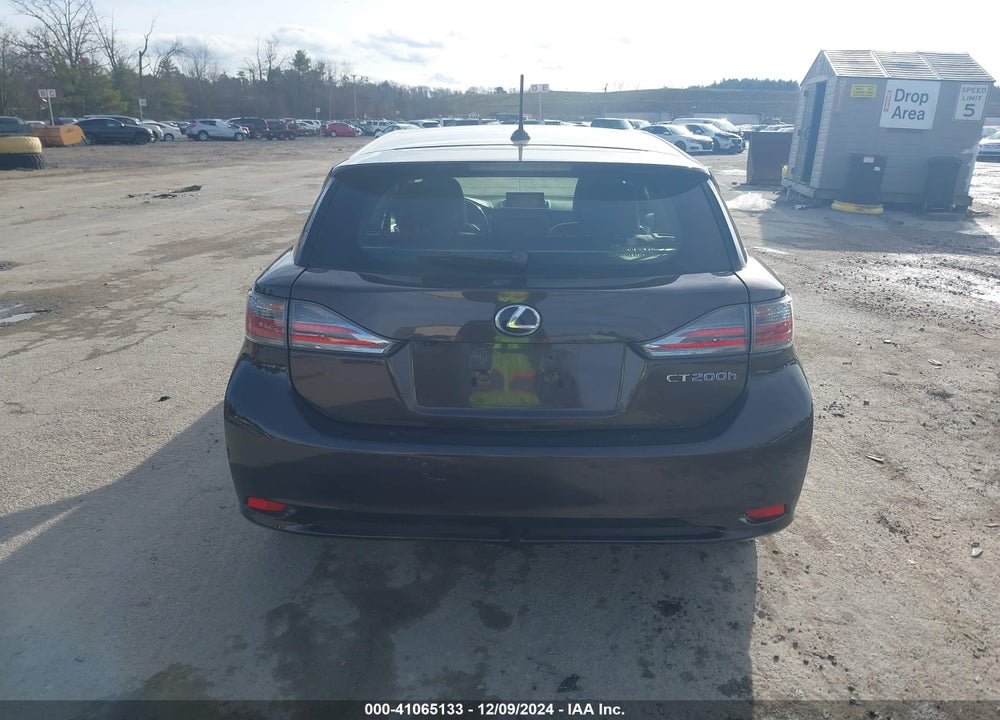 2012 LEXUS CT 200H PREMIUM VIN: JTHKD5BH8C2092284