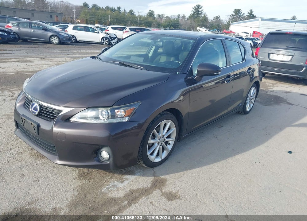2012 LEXUS CT 200H PREMIUM VIN: JTHKD5BH8C2092284