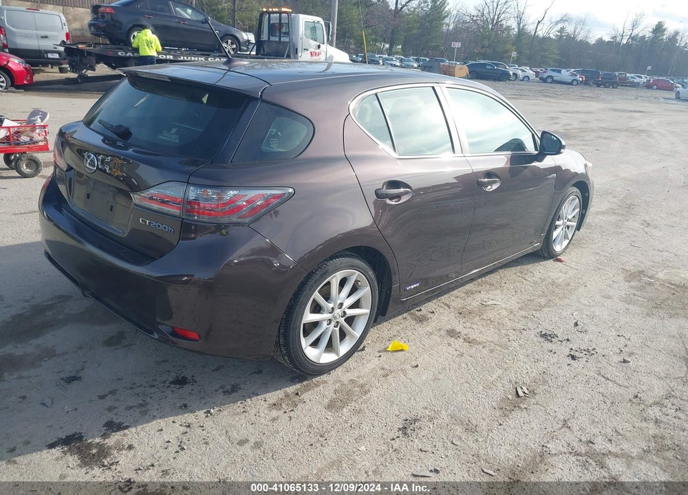 2012 LEXUS CT 200H PREMIUM VIN: JTHKD5BH8C2092284