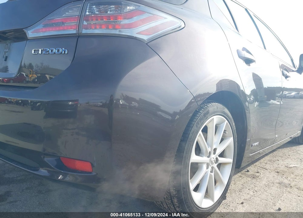 2012 LEXUS CT 200H PREMIUM VIN: JTHKD5BH8C2092284