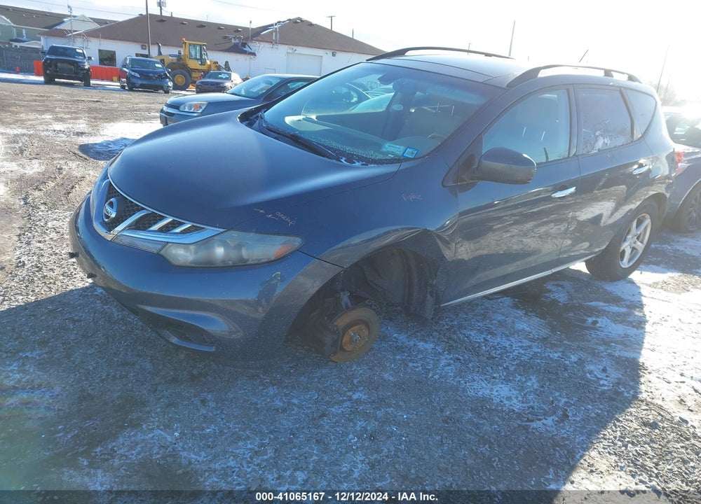 2011 NISSAN MURANO SL VIN: JN8AZ1MWXBW172832