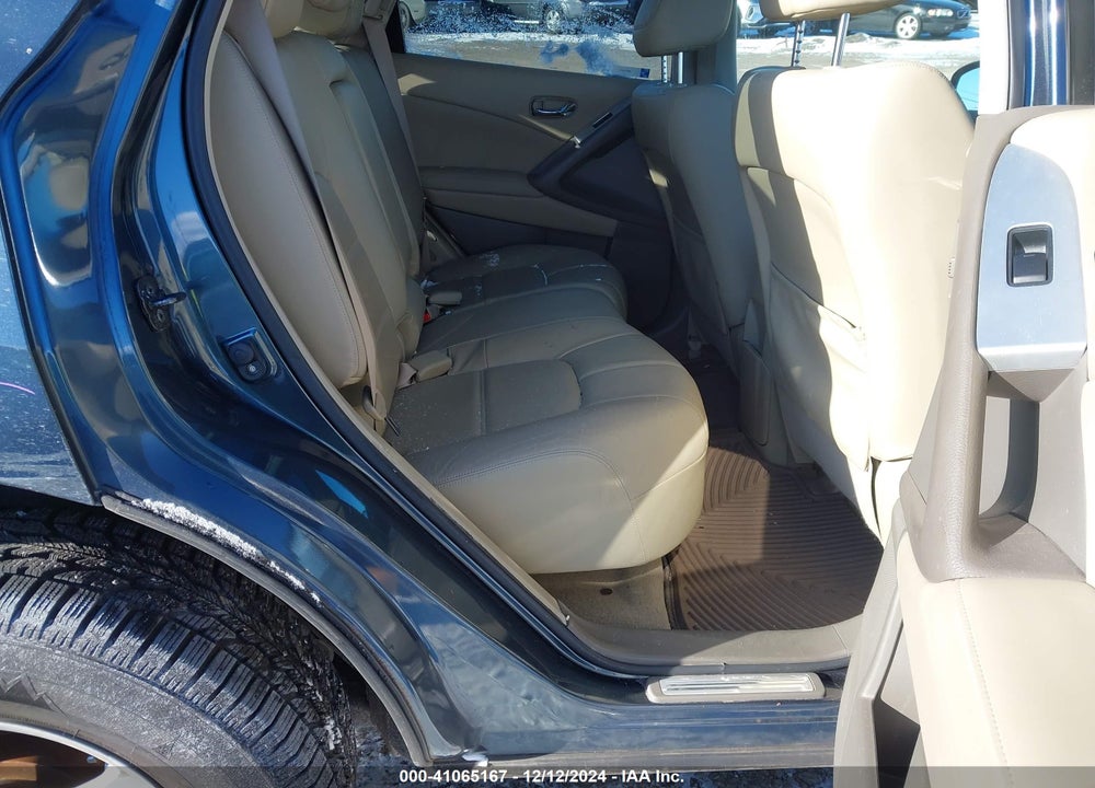 2011 NISSAN MURANO SL VIN: JN8AZ1MWXBW172832