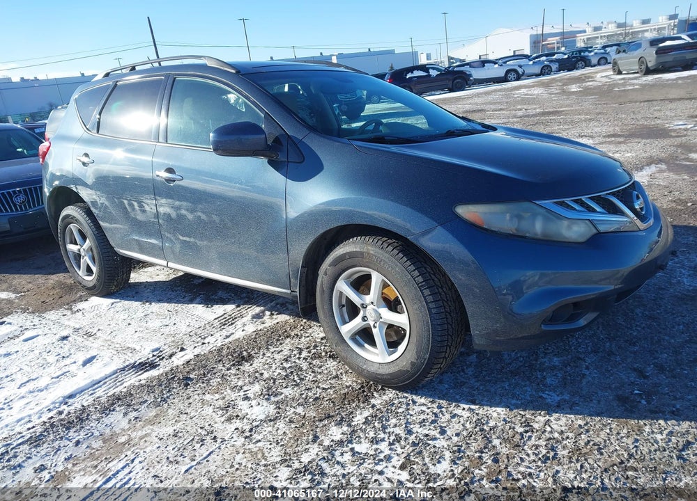 2011 NISSAN MURANO SL VIN: JN8AZ1MWXBW172832
