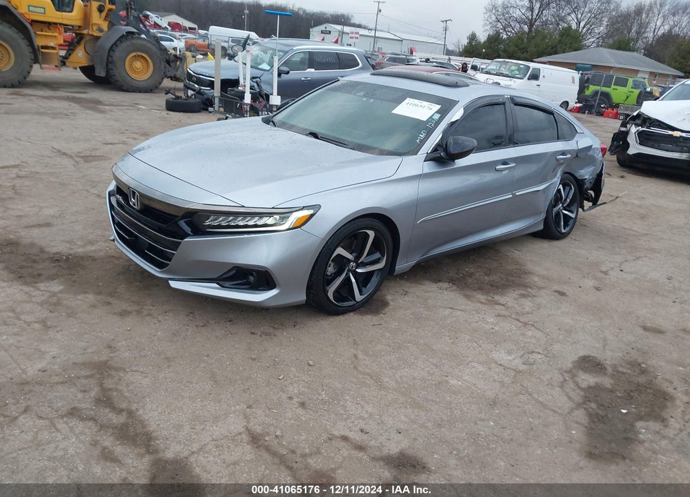 2021 HONDA ACCORD SPORT 2.0T VIN: 1HGCV2F31MA016625
