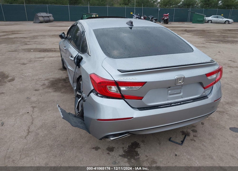 2021 HONDA ACCORD SPORT 2.0T VIN: 1HGCV2F31MA016625