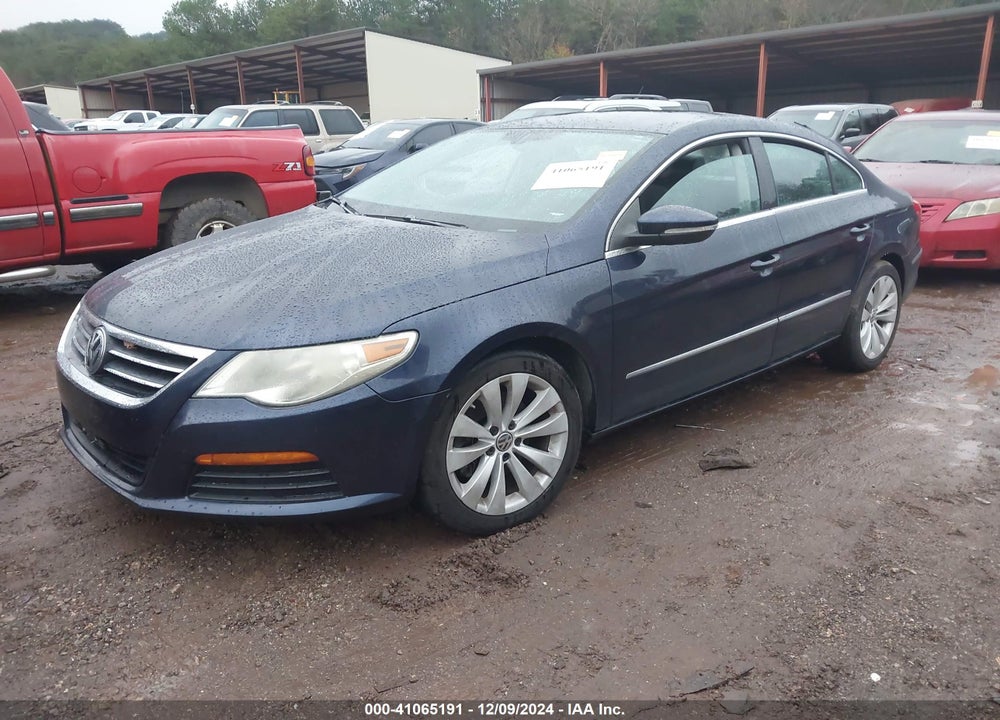 2012 VOLKSWAGEN CC SPORT VIN: WVWMN7AN3CE510761