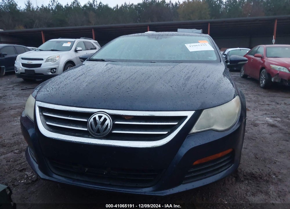 2012 VOLKSWAGEN CC SPORT VIN: WVWMN7AN3CE510761