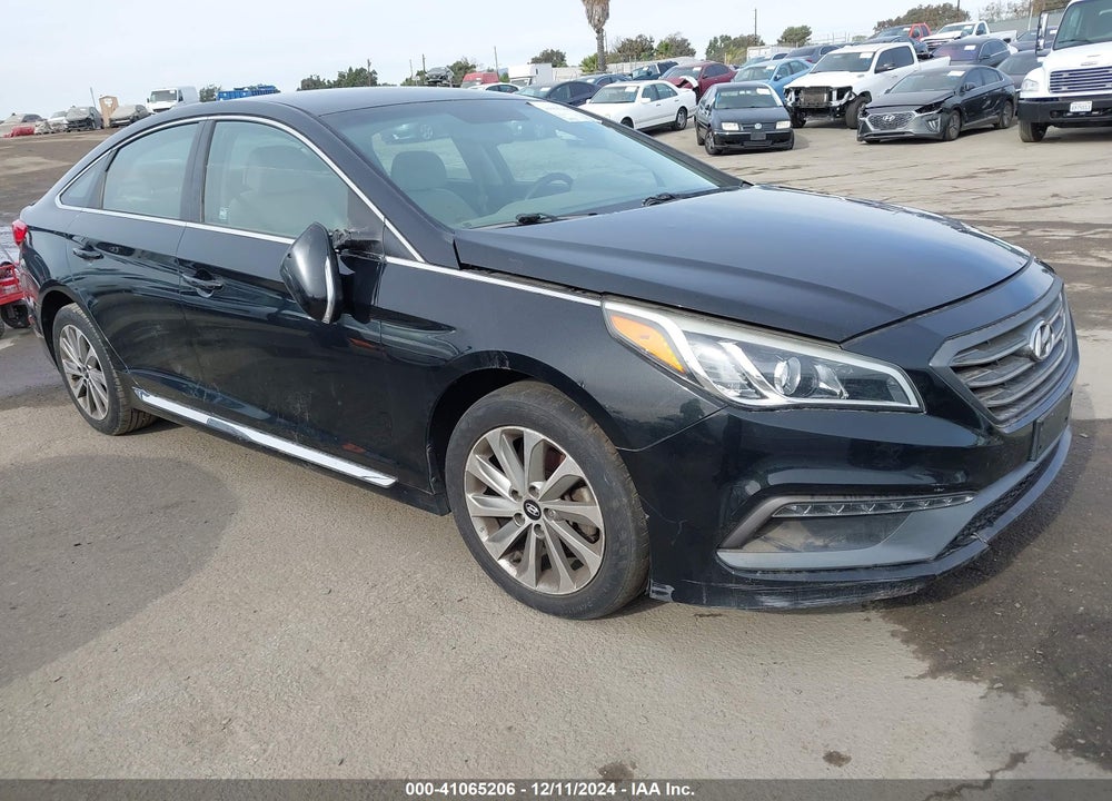 2017 HYUNDAI SONATA SPORT VIN: 5NPE34AF7HH445017