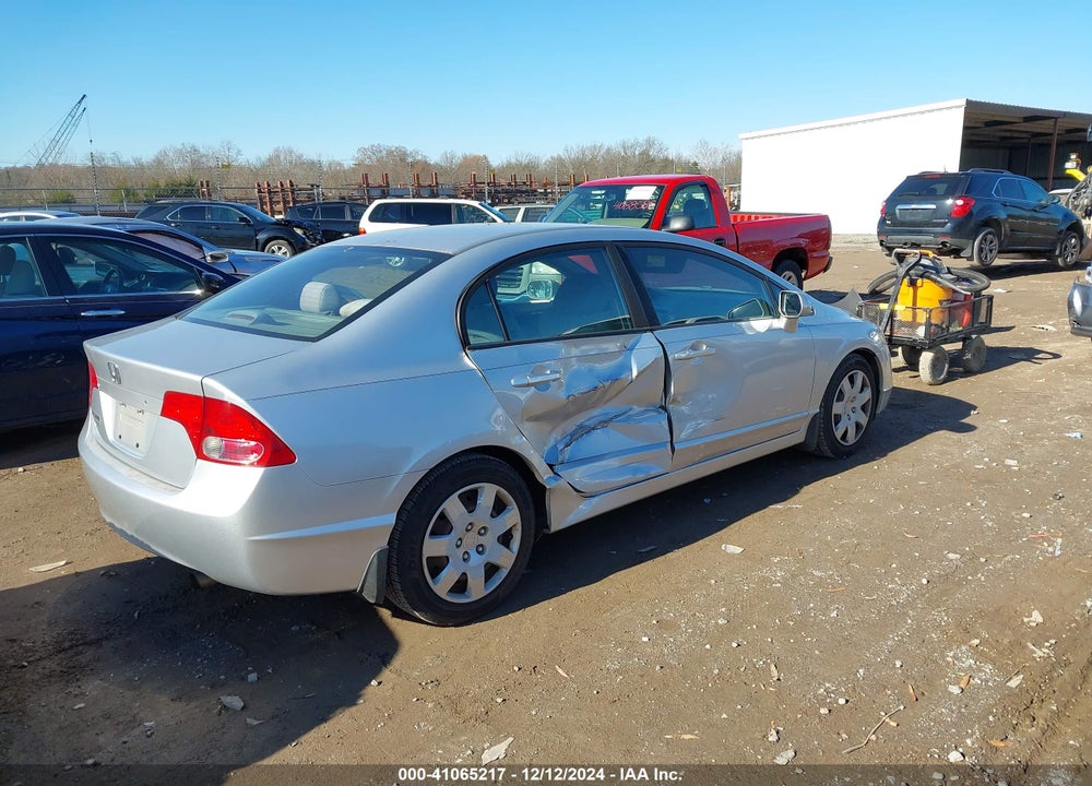 2008 HONDA CIVIC LX VIN: 1HGFA16548L108178