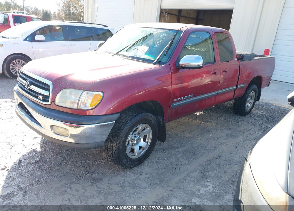 2002 TOYOTA TUNDRA SR5 V8 VIN: 5TBRT34142S241118