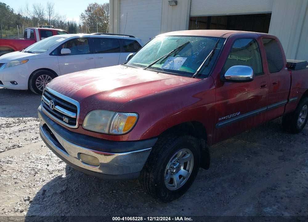 2002 TOYOTA TUNDRA SR5 V8 VIN: 5TBRT34142S241118