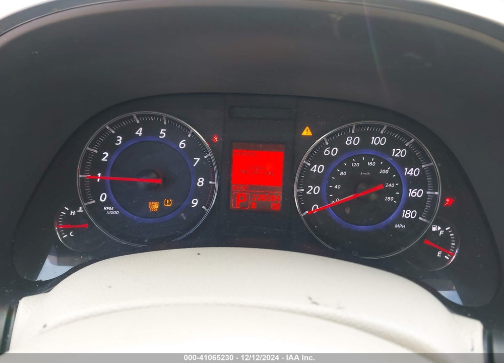 2011 INFINITI FX35 VIN: JN8AS1MW8BM142244