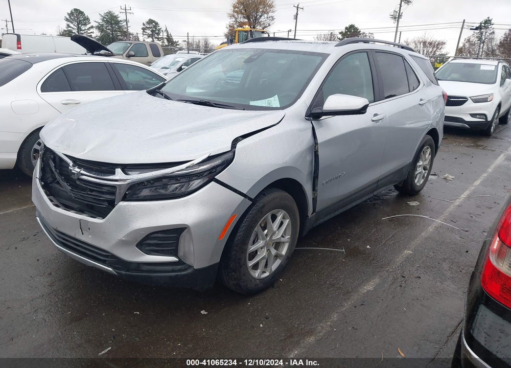 2022 CHEVROLET EQUINOX FWD LT VIN: 3GNAXKEV5NL261075