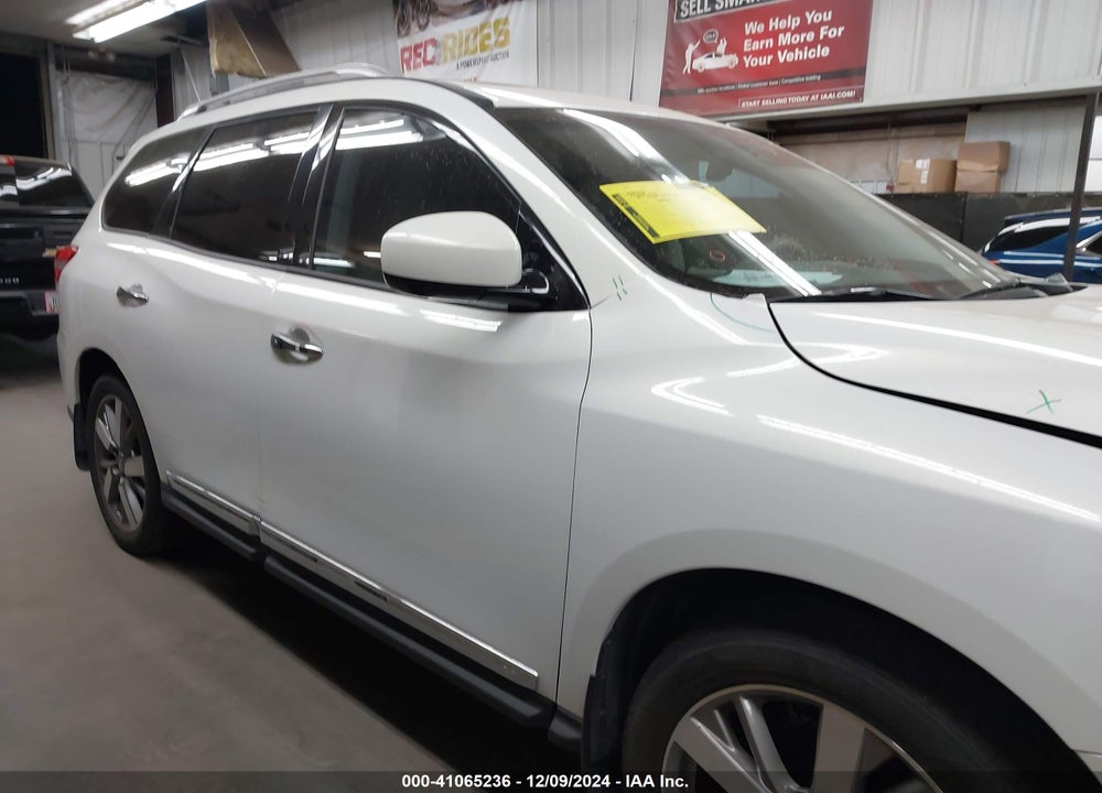 2014 NISSAN PATHFINDER HYBRID PLATINUM VIN: 5N1CR2MMXEC643548