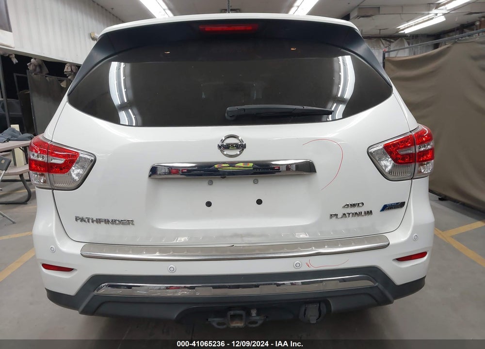 2014 NISSAN PATHFINDER HYBRID PLATINUM VIN: 5N1CR2MMXEC643548