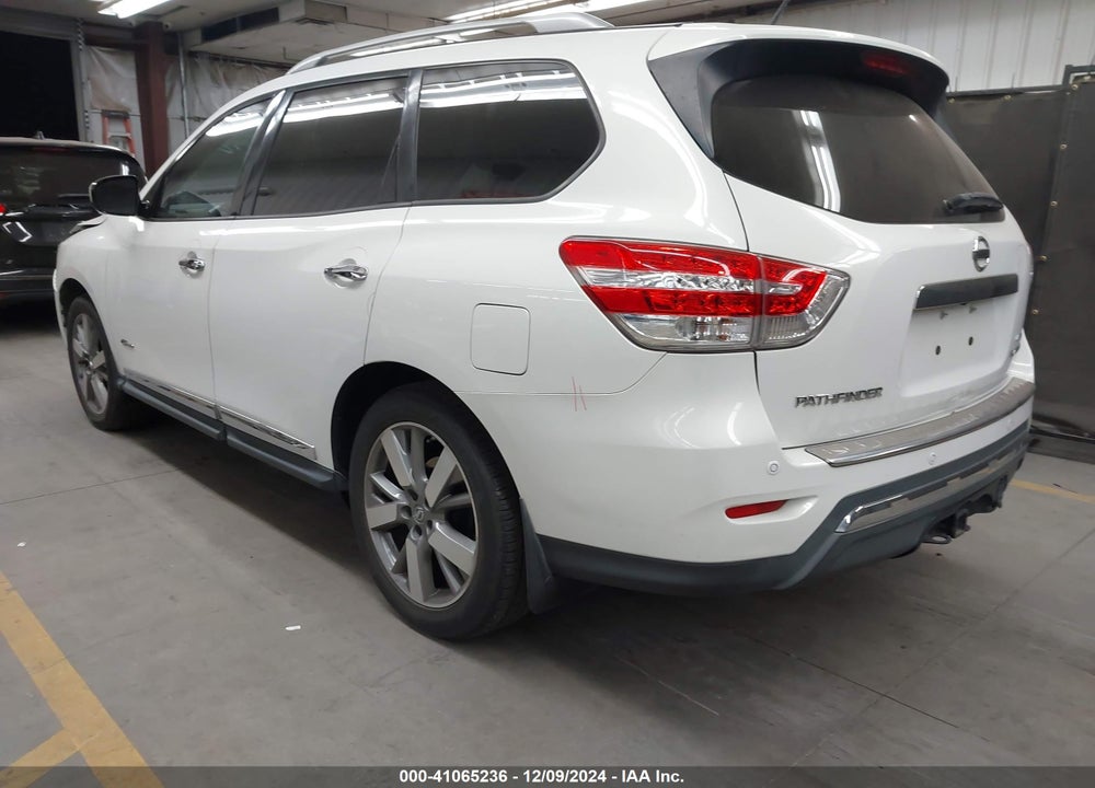 2014 NISSAN PATHFINDER HYBRID PLATINUM VIN: 5N1CR2MMXEC643548