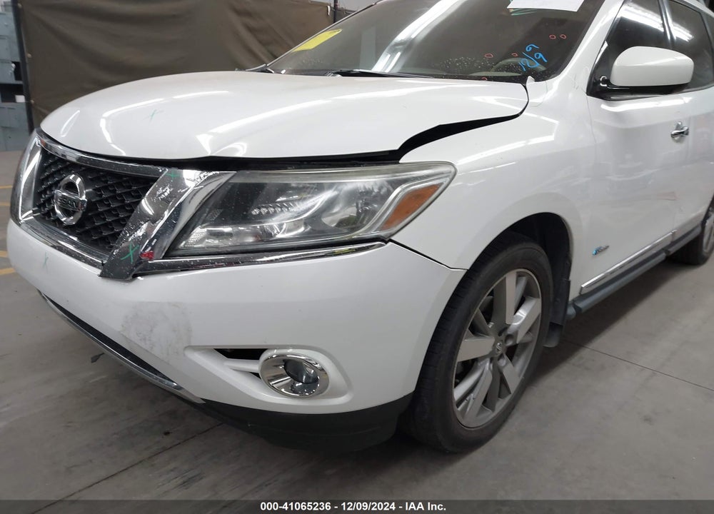 2014 NISSAN PATHFINDER HYBRID PLATINUM VIN: 5N1CR2MMXEC643548