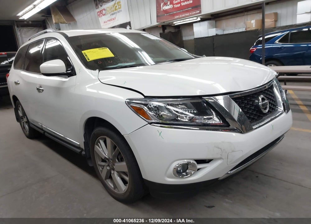 2014 NISSAN PATHFINDER HYBRID PLATINUM VIN: 5N1CR2MMXEC643548