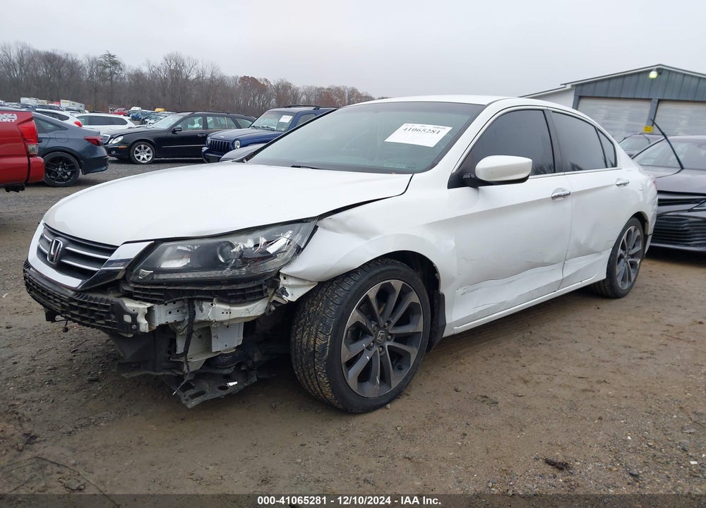 2013 HONDA ACCORD SPORT VIN: 1HGCR2F58DA282004