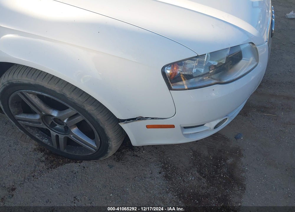 2007 AUDI A4 2.0T VIN: WAUDF78E57A082205