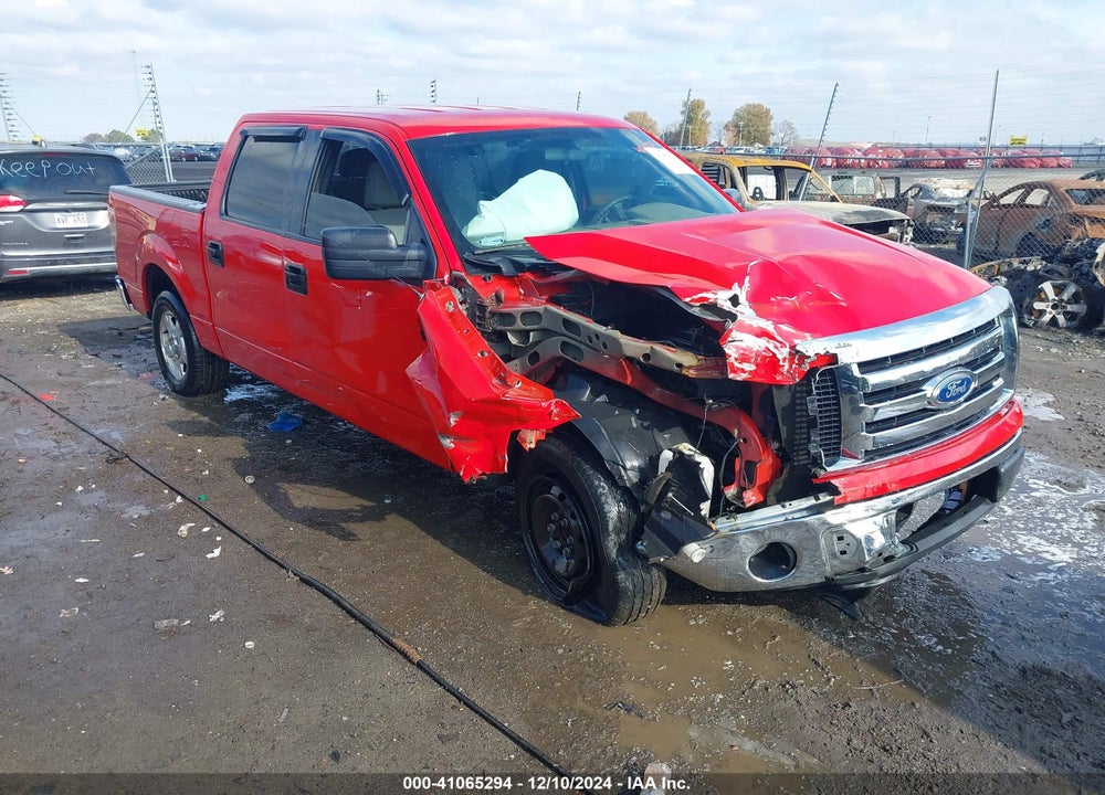 2011 FORD F-150 XLT VIN: 1FTFW1CF9BKD49616