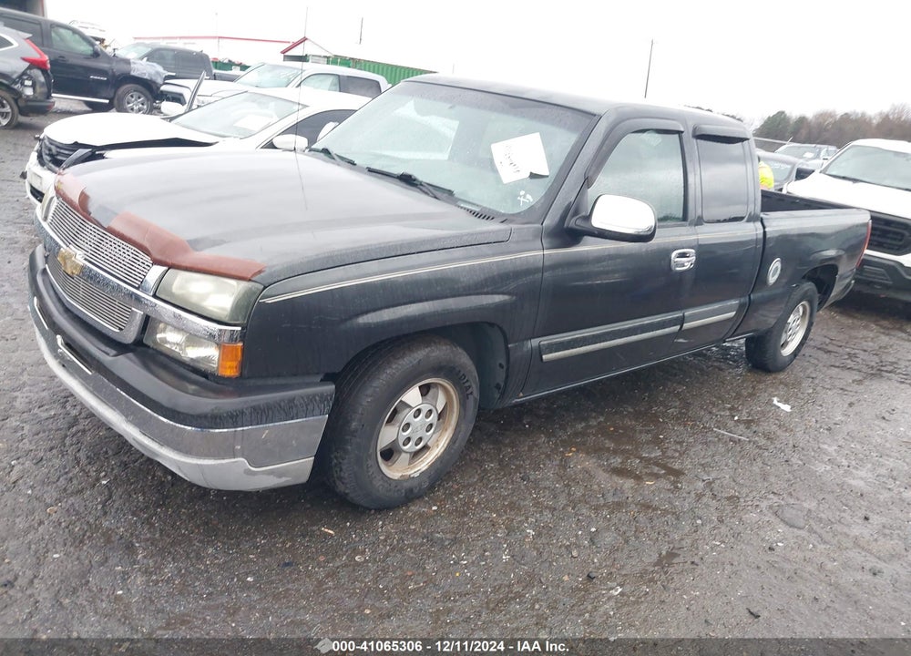 2004 CHEVROLET SILVERADO 1500 LS VIN: 2GCEC19VX41144487