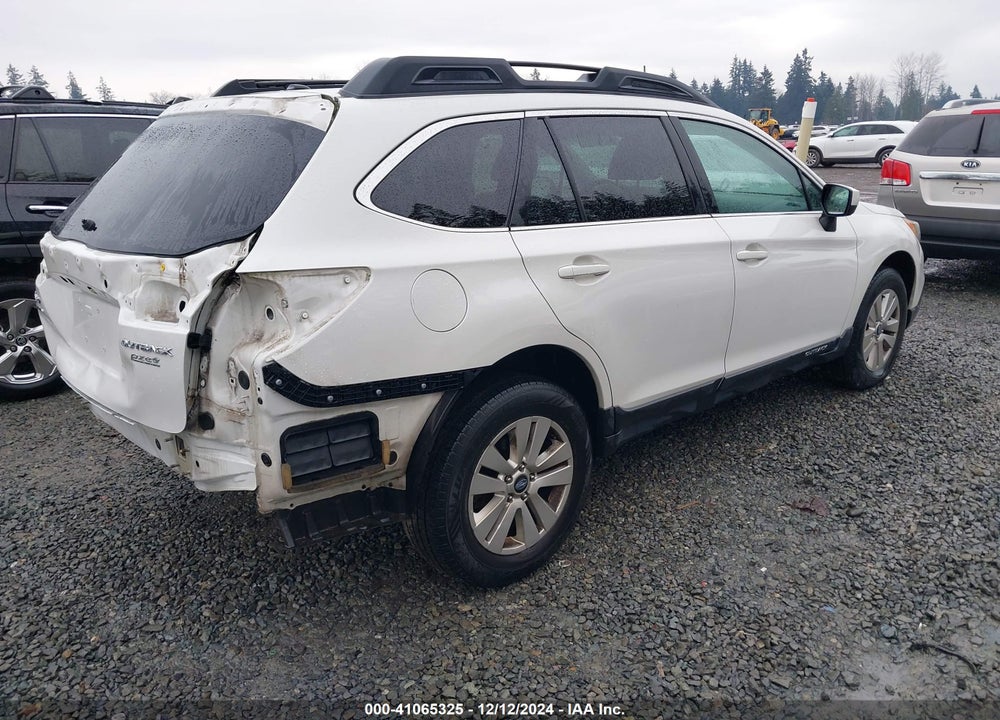 2015 SUBARU OUTBACK 2.5I PREMIUM VIN: 4S4BSACC4F3240542