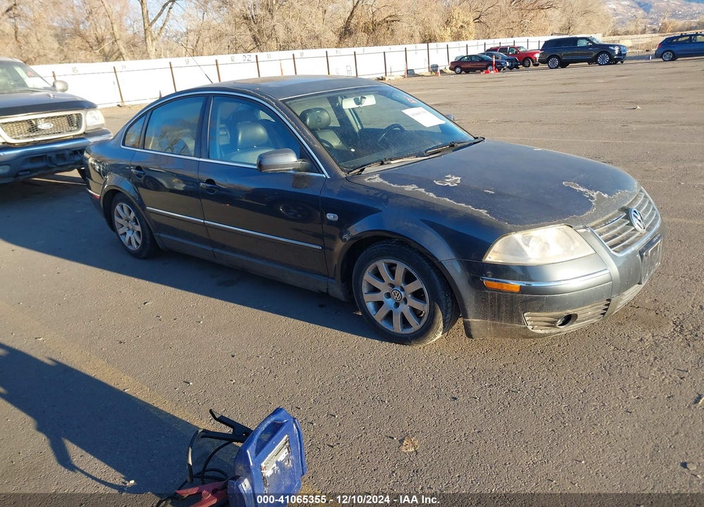 2003 VOLKSWAGEN PASSAT GLS VIN: WVWPD63B73P281034
