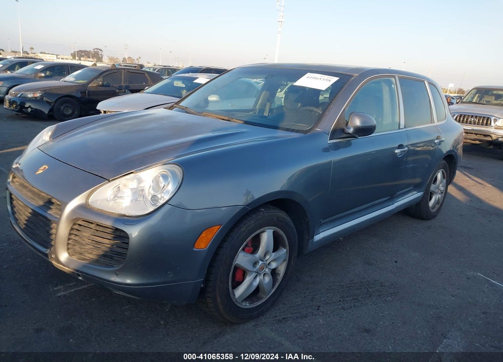 2005 PORSCHE CAYENNE TURBO VIN: WP1AC29P55LA90208
