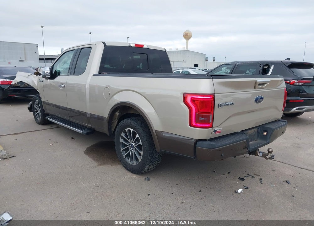 2017 FORD F-150 LARIAT VIN: 1FTEX1CG7HKC28416