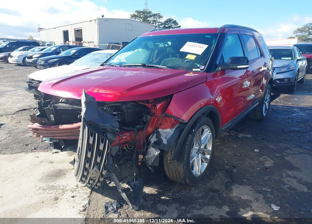 2016 FORD EXPLORER XLT VIN: 1FM5K7D82GGA16870