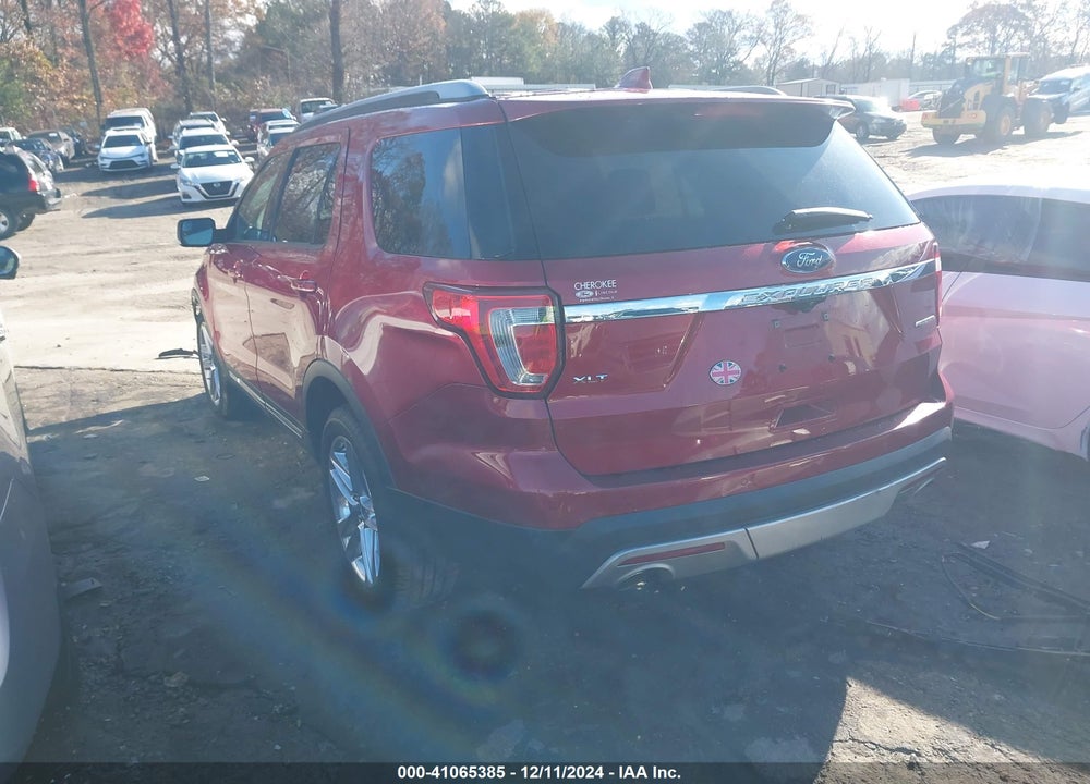 2016 FORD EXPLORER XLT VIN: 1FM5K7D82GGA16870