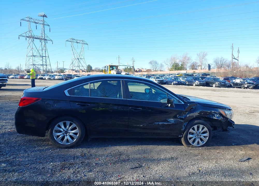 2015 SUBARU LEGACY 2.5I PREMIUM VIN: 4S3BNAC63F3009895