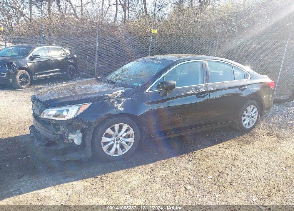 2015 SUBARU LEGACY 2.5I PREMIUM VIN: 4S3BNAC63F3009895